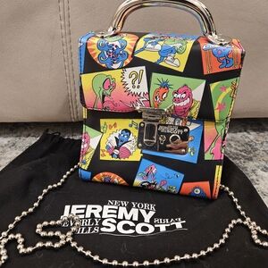 Jeremy Scott Multicolor Graphic Mini Bag